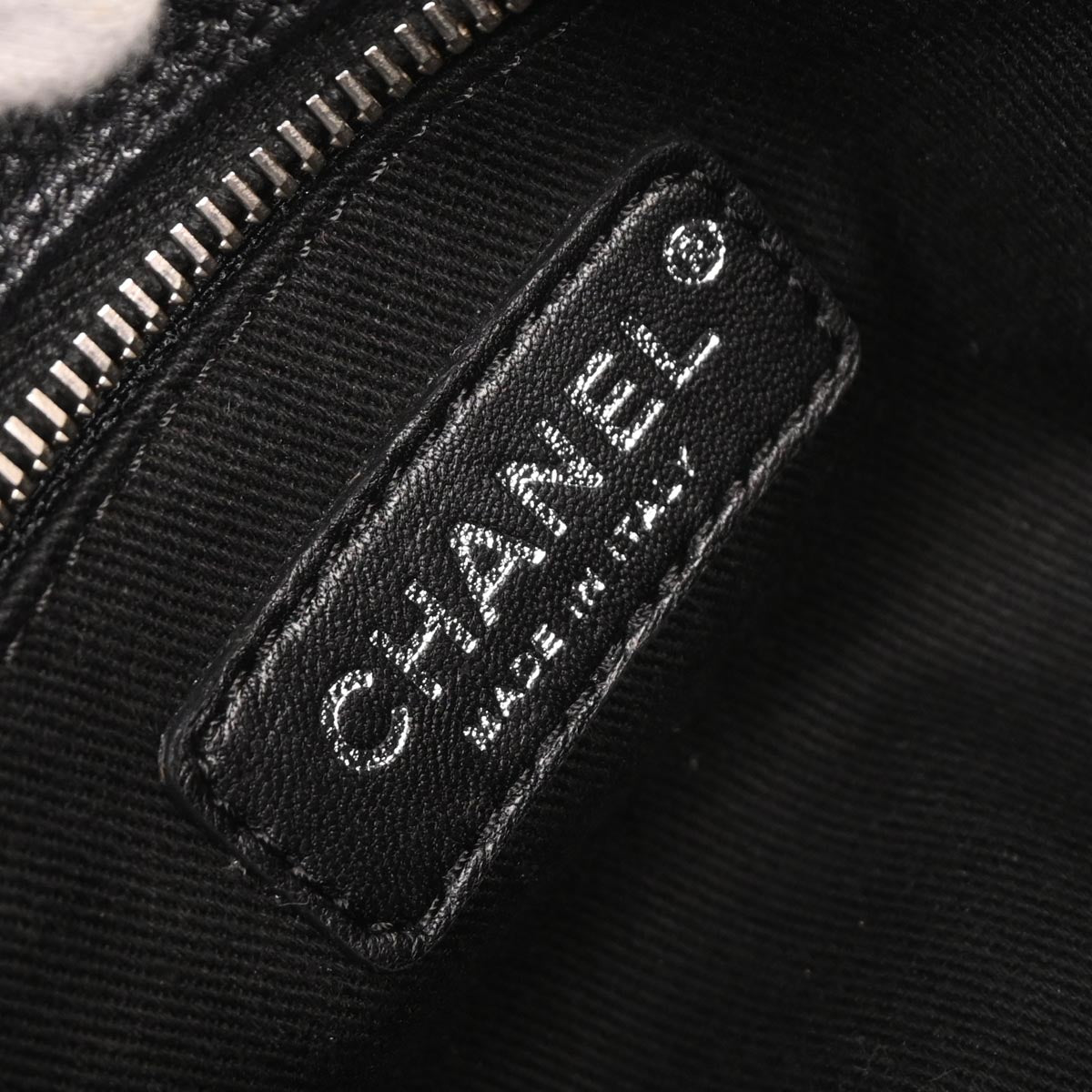 Chanel 2006-2008 Black Caviar Skin Petite Timeless Tote PTT Chain Handbag