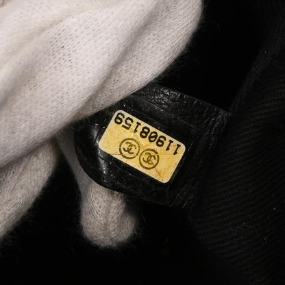 Chanel 2006-2008 Black Caviar Skin Petite Timeless Tote PTT Chain Handbag