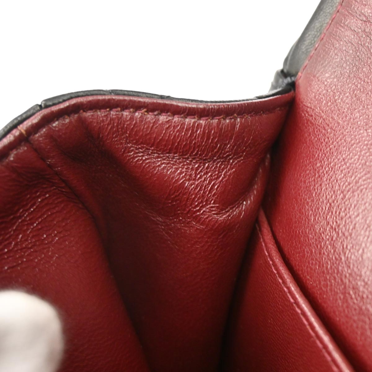 Chanel Black Lambskin Medium Classic Double Flap Shoulder Bag