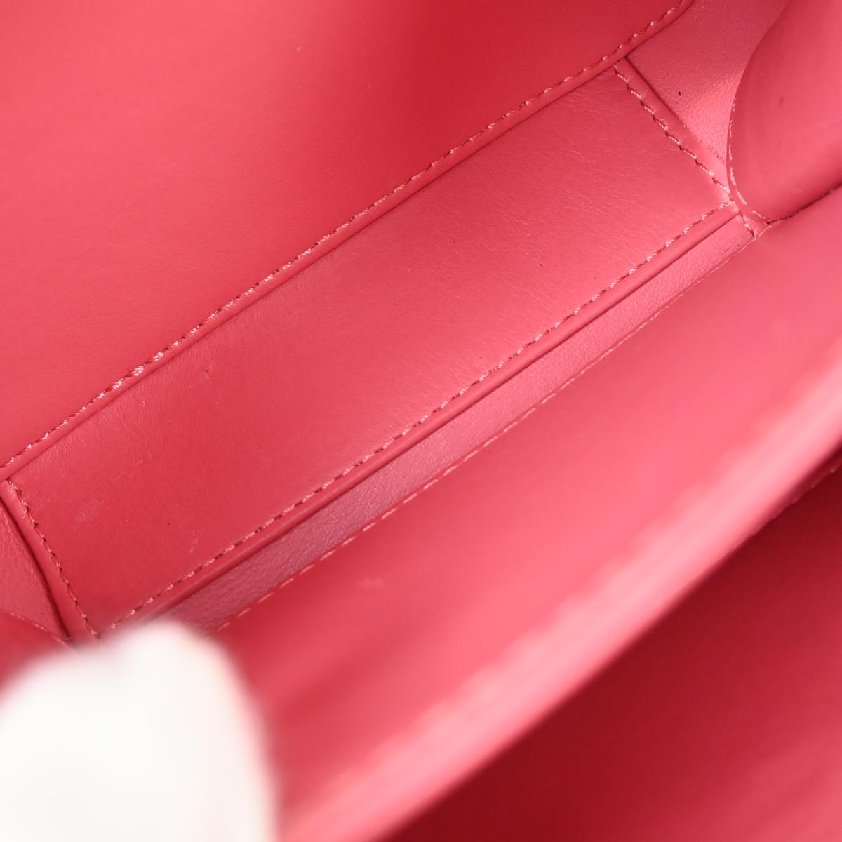 Chanel 2019 Pink Caviar Skin CC Filigree 2way Vanity Shoulder Handbag