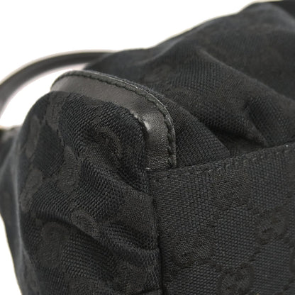 Gucci Black GG Abbey D Ring Handbag