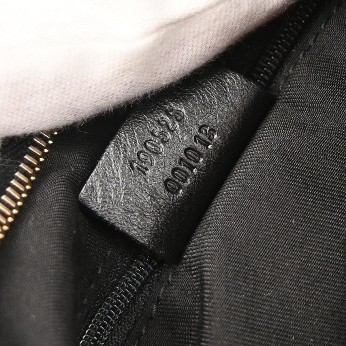 Gucci Black GG Abbey D Ring Handbag