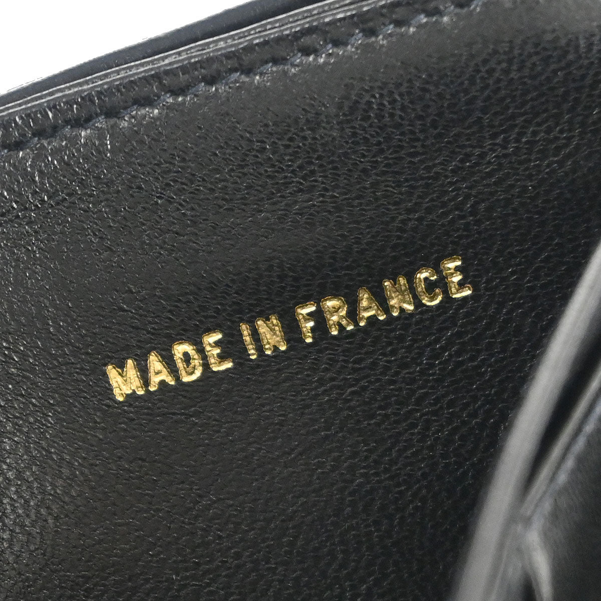 Chanel Black Lambskin Bicolore Wallet