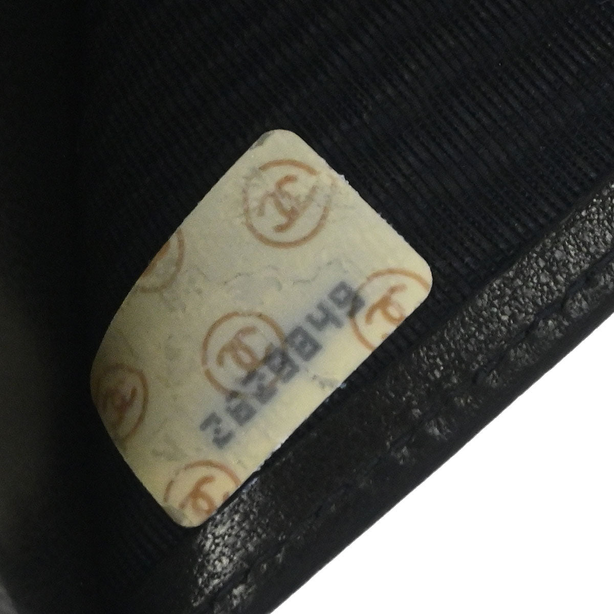 Chanel Black Lambskin Bicolore Wallet