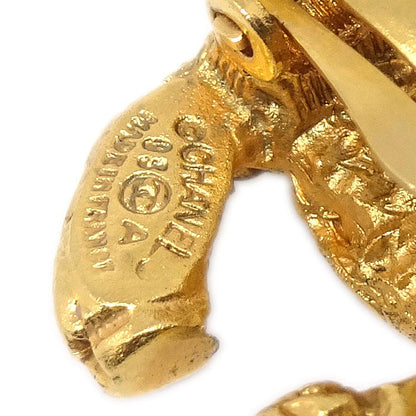 Chanel CC Clip-On Earrings Gold 93A