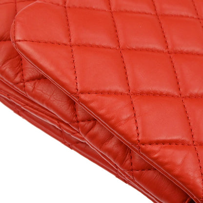 Chanel Red Lambskin Tender Touch Flap Shoulder Bag