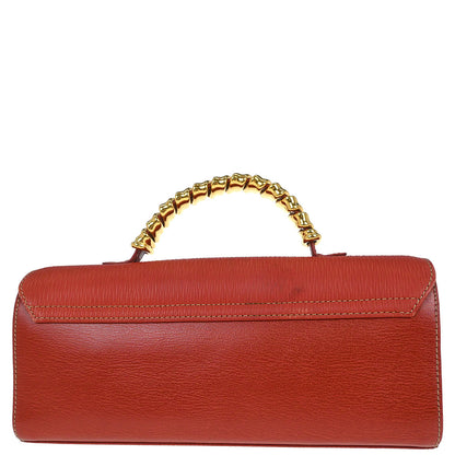 Loewe Red Leather Velasquez Handbag