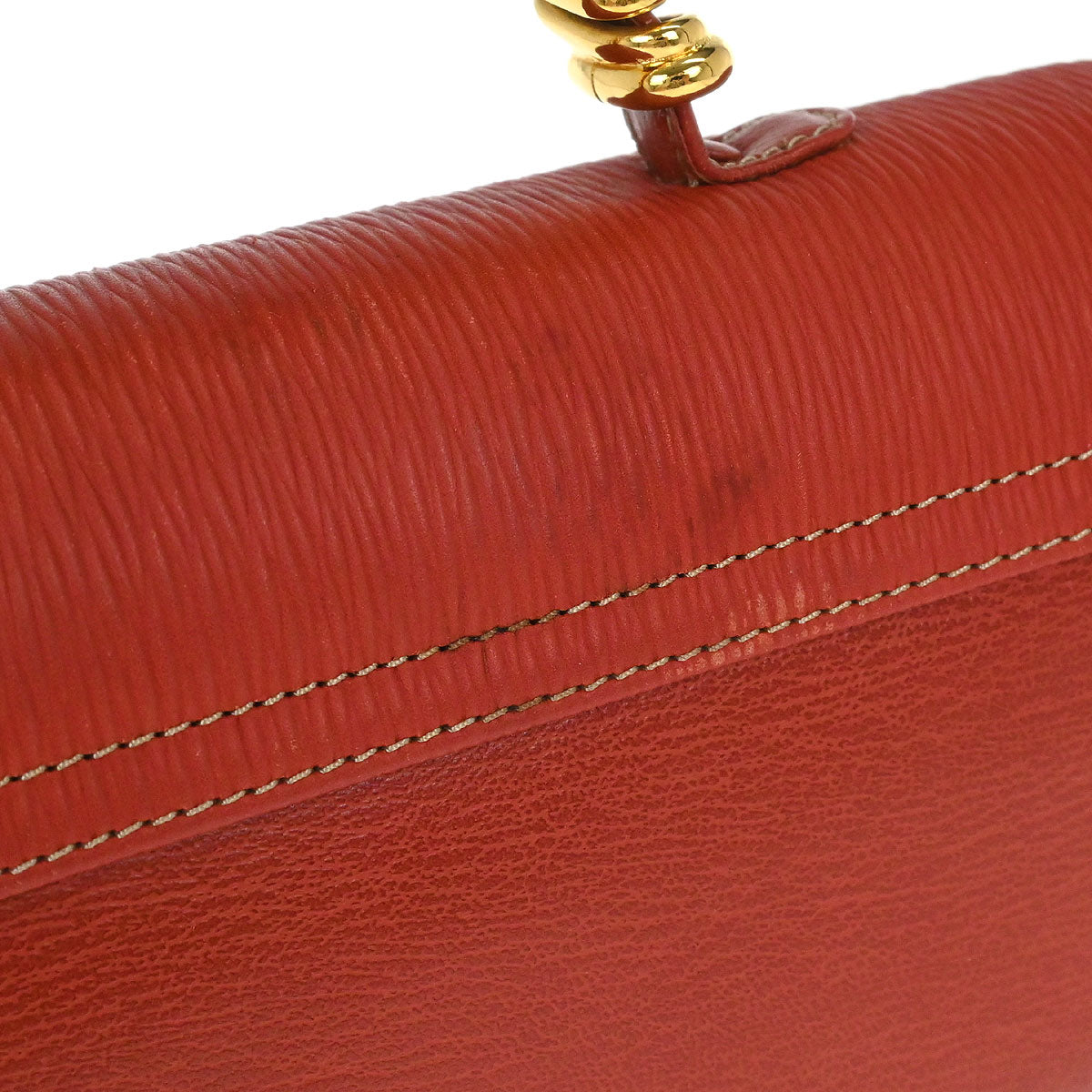 Loewe Red Leather Velasquez Handbag