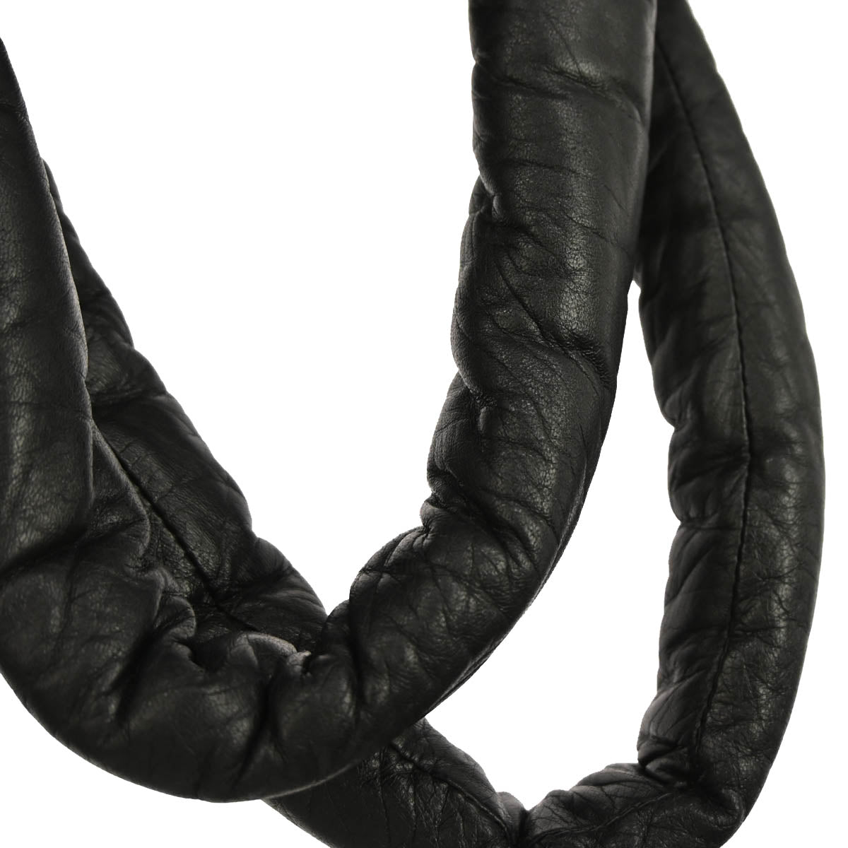 Chanel 2009-2010 Black Calfskin Coco Cocoon Tote Handbag