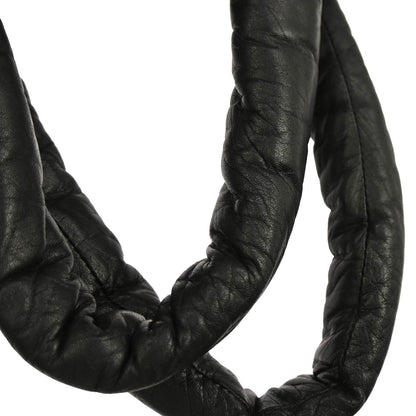 Chanel 2009-2010 Black Calfskin Coco Cocoon Tote Handbag