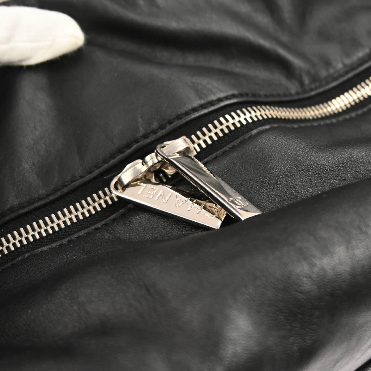 Chanel 2009-2010 Black Calfskin Coco Cocoon Tote Handbag