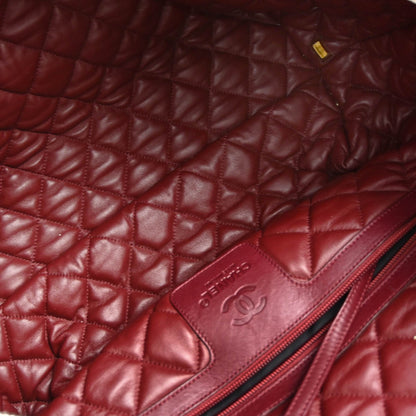 Chanel 2009-2010 Black Calfskin Coco Cocoon Tote Handbag