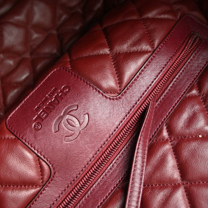 Chanel 2009-2010 Black Calfskin Coco Cocoon Tote Handbag