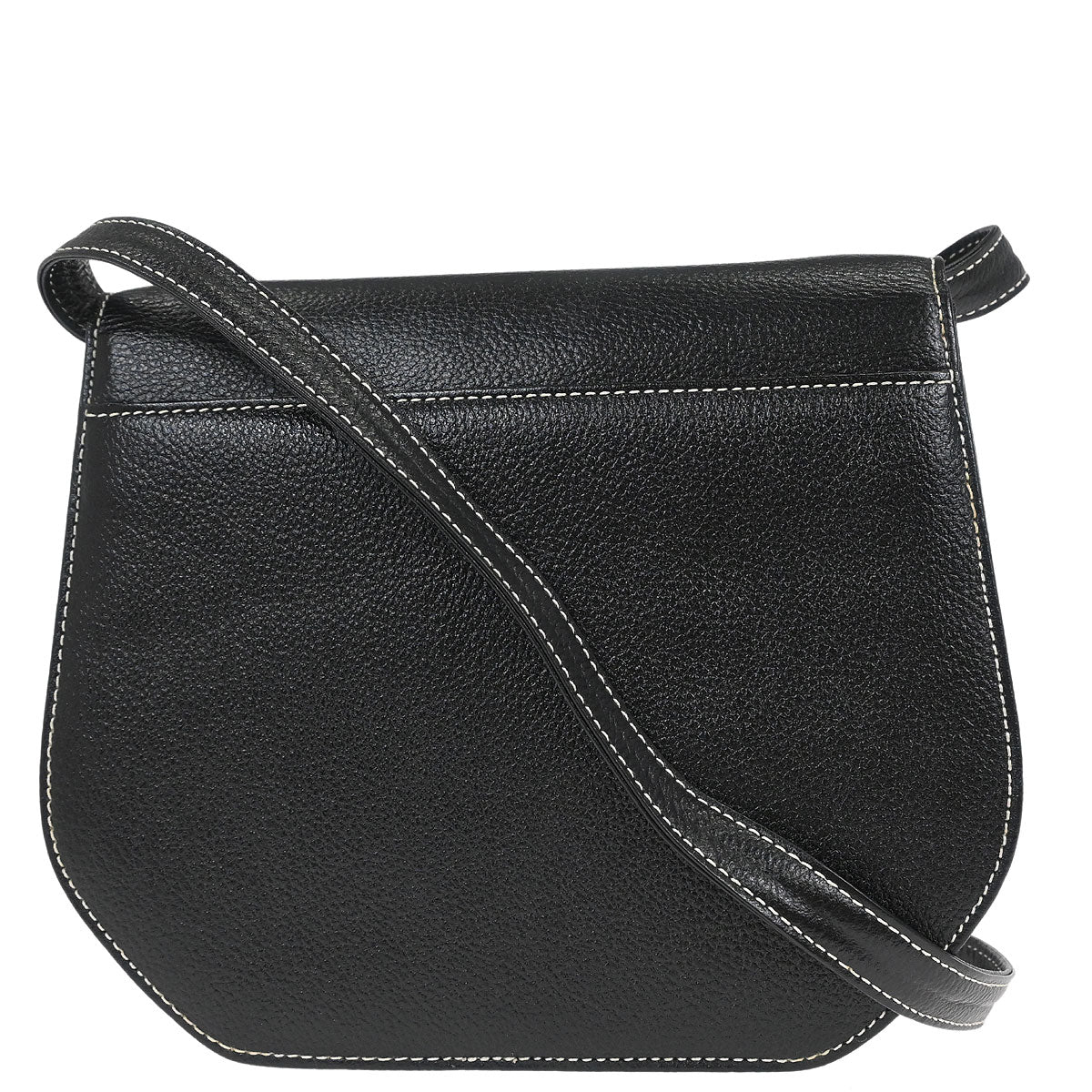 Yves Saint Laurent Black Leather Shoulder Bag