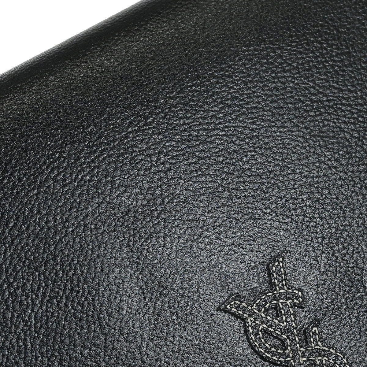 Yves Saint Laurent Black Leather Shoulder Bag