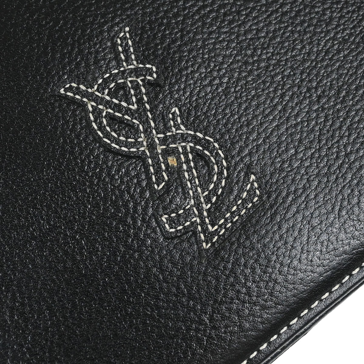 Yves Saint Laurent Black Leather Shoulder Bag