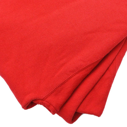 Chanel Long Sleeve Top Sweater Red #M