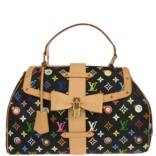 Louis Vuitton 2003 Black Eye Love Monogram Sac Retro GM Handbag M92052