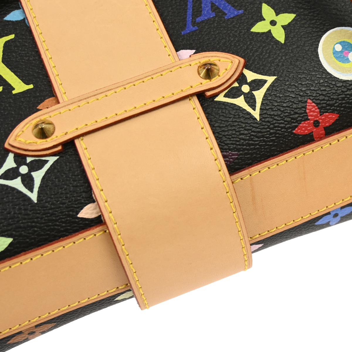 Louis Vuitton Black Eye Love Monogram Sac Retro GM Handbag M92052