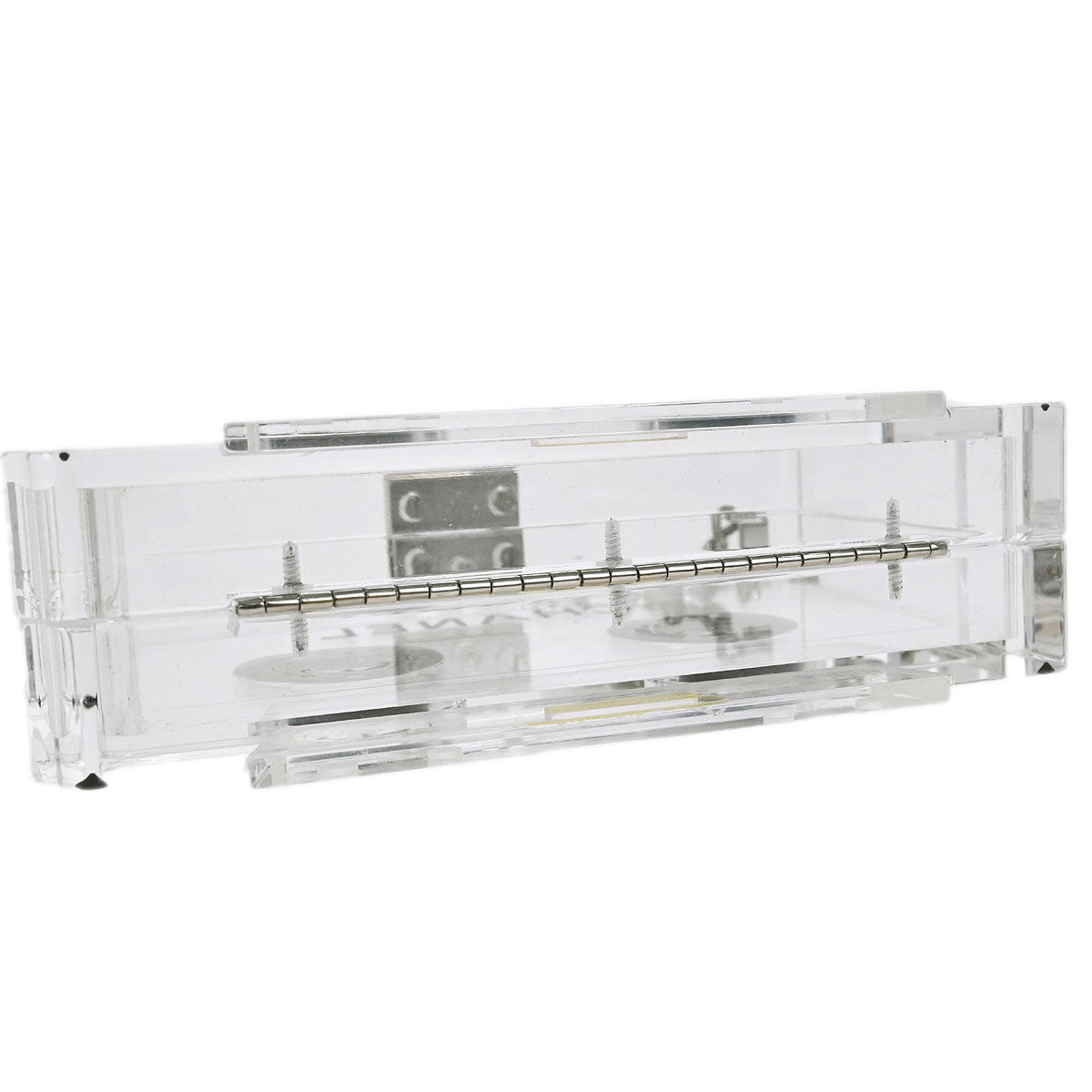Chanel Clear Acrylic Cassette Tape Clutch Bag