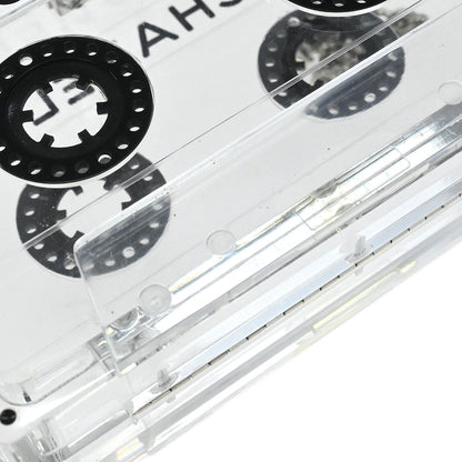 Chanel Clear Acrylic Cassette Tape Clutch Bag