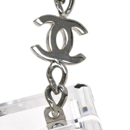 Chanel Clear Acrylic Cassette Tape Clutch Bag