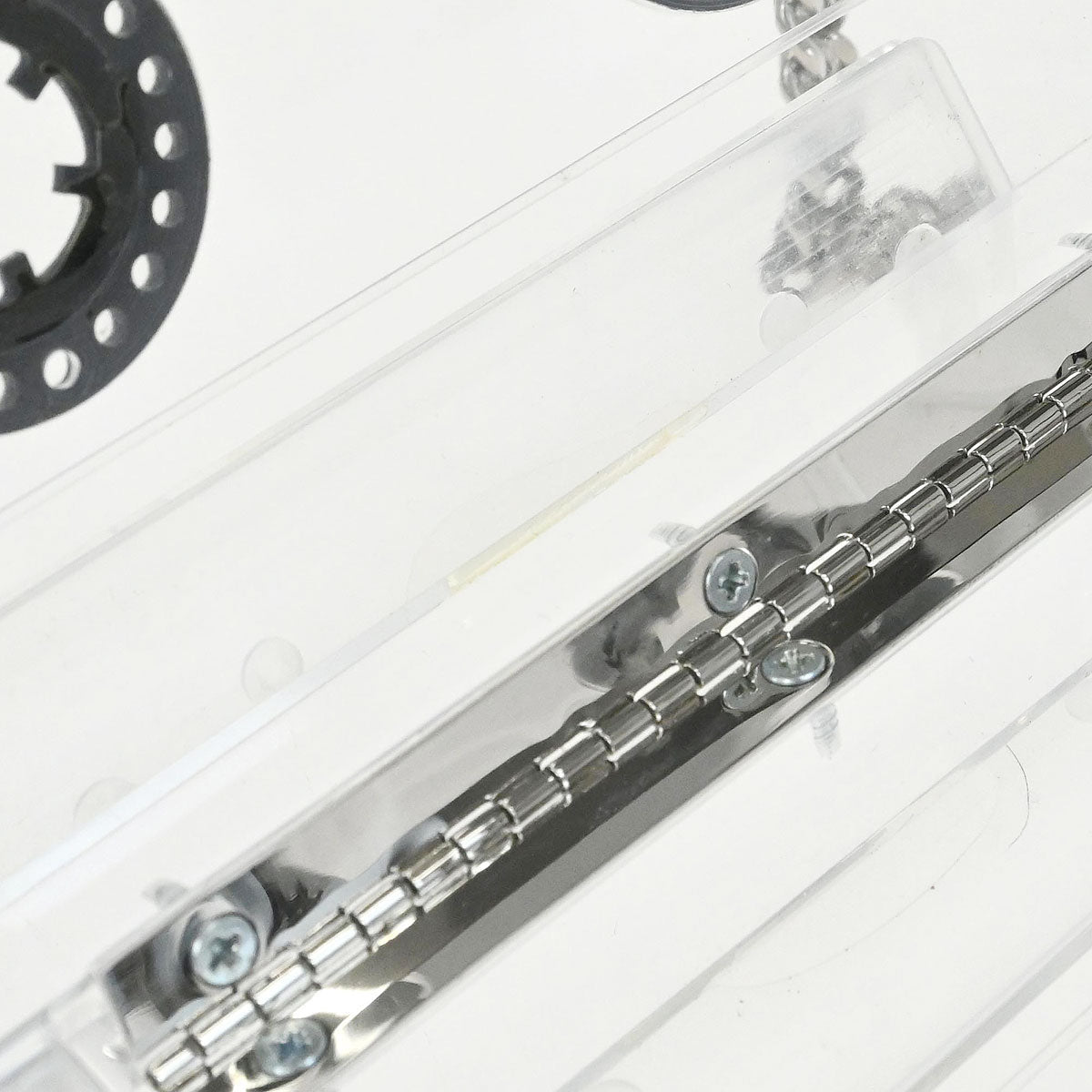 Chanel Clear Acrylic Cassette Tape Clutch Bag