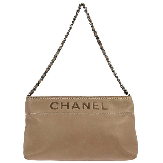 Chanel Brown Lambskin Handbag