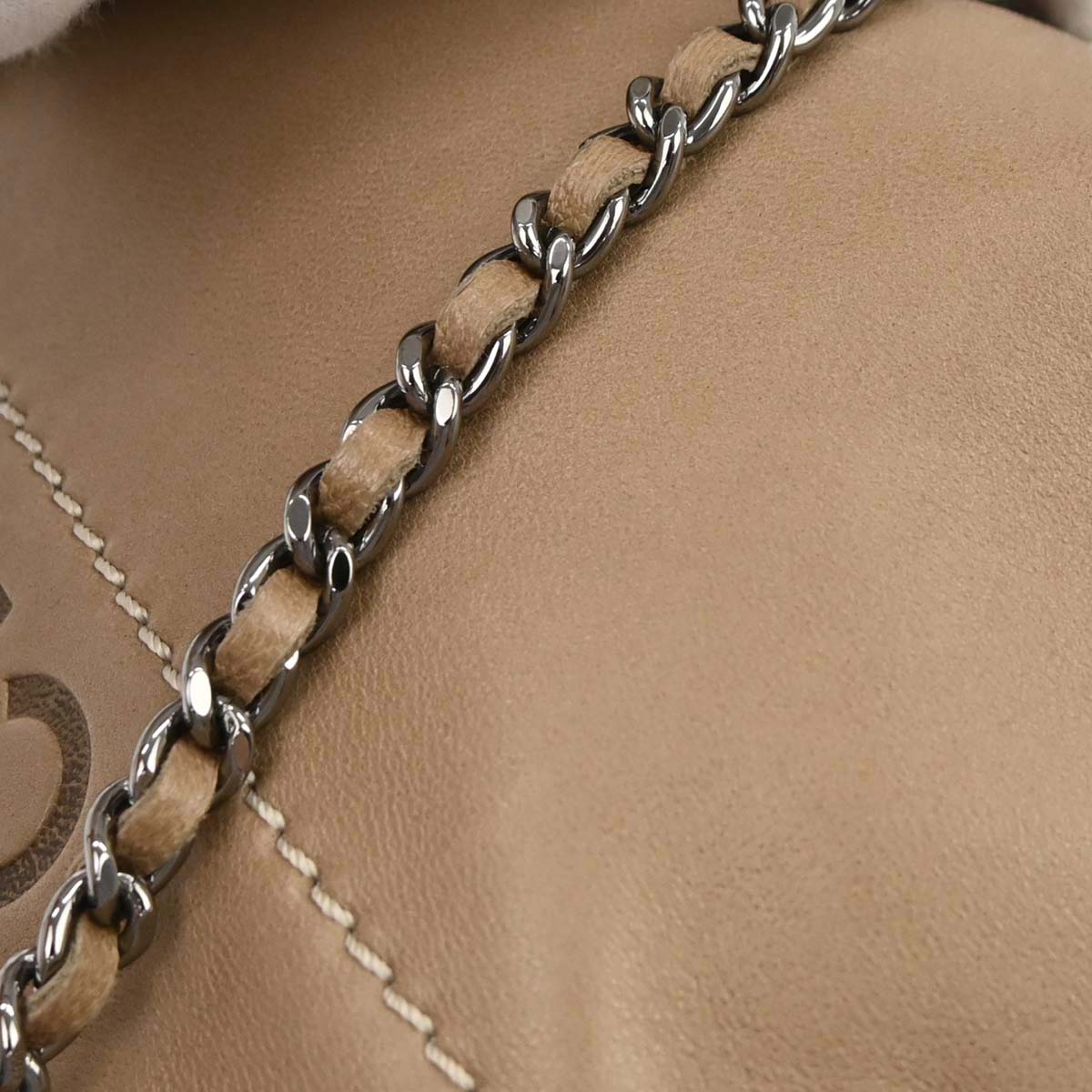 Chanel Brown Lambskin Handbag