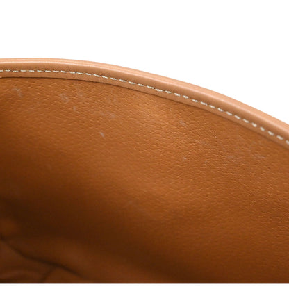 Celine Brown PVC Macadam Shoulder Bag