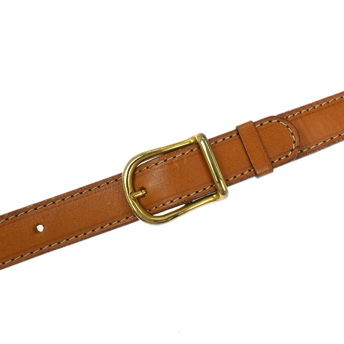 Celine Brown PVC Macadam Shoulder Bag