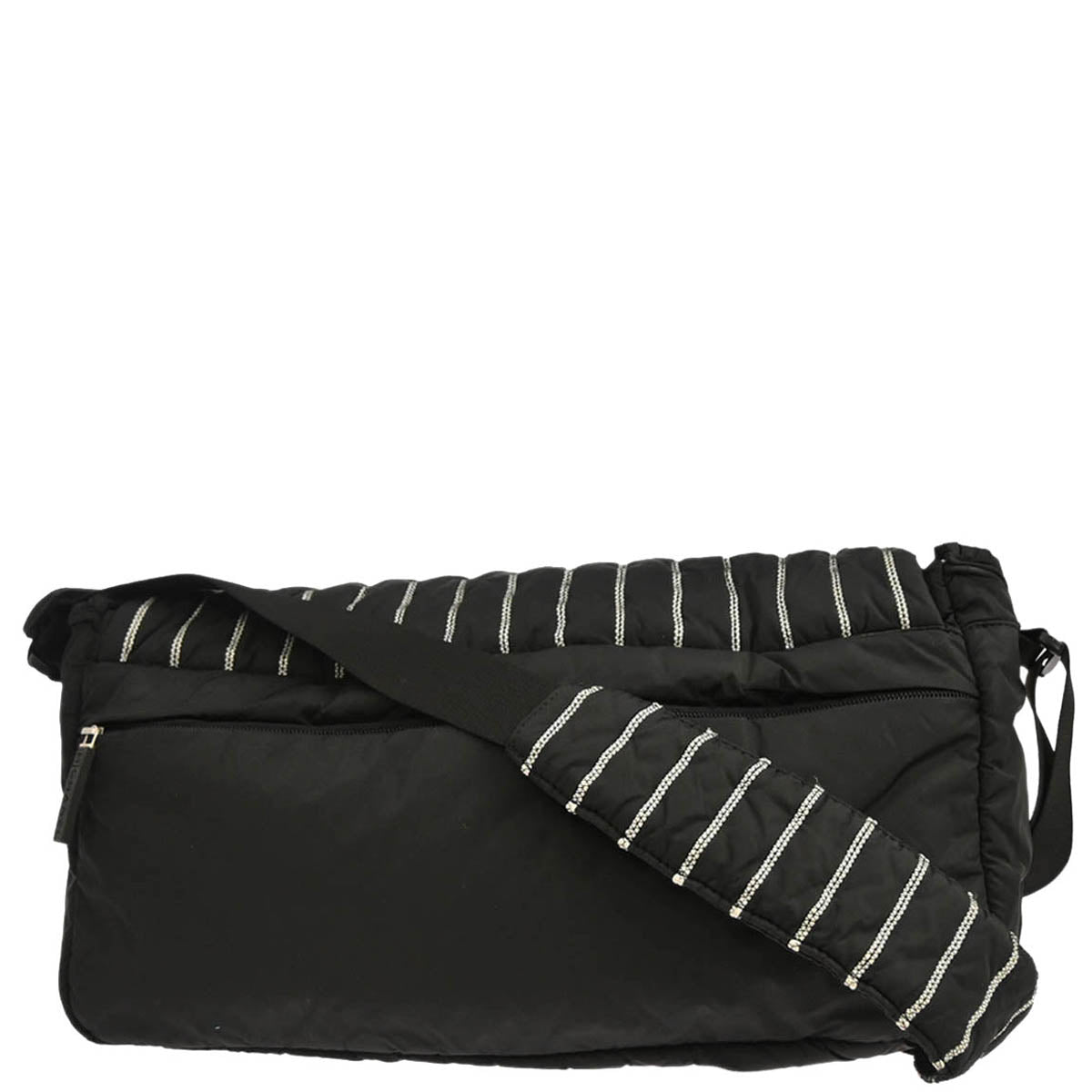 Chanel 2005-2006 Black Nylon Sport Line Shoulder Bag