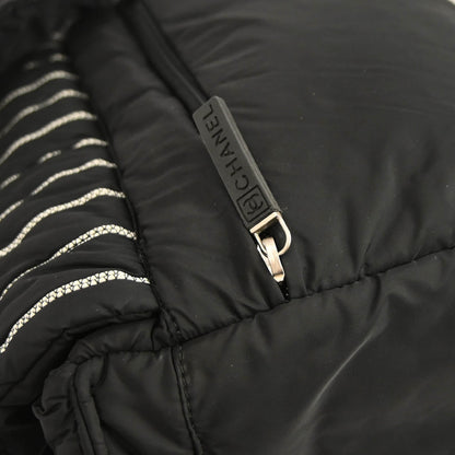 Chanel 2005-2006 Black Nylon Sport Line Shoulder Bag