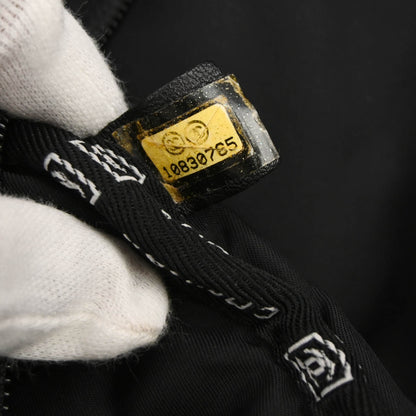 Chanel 2005-2006 Black Nylon Sport Line Shoulder Bag
