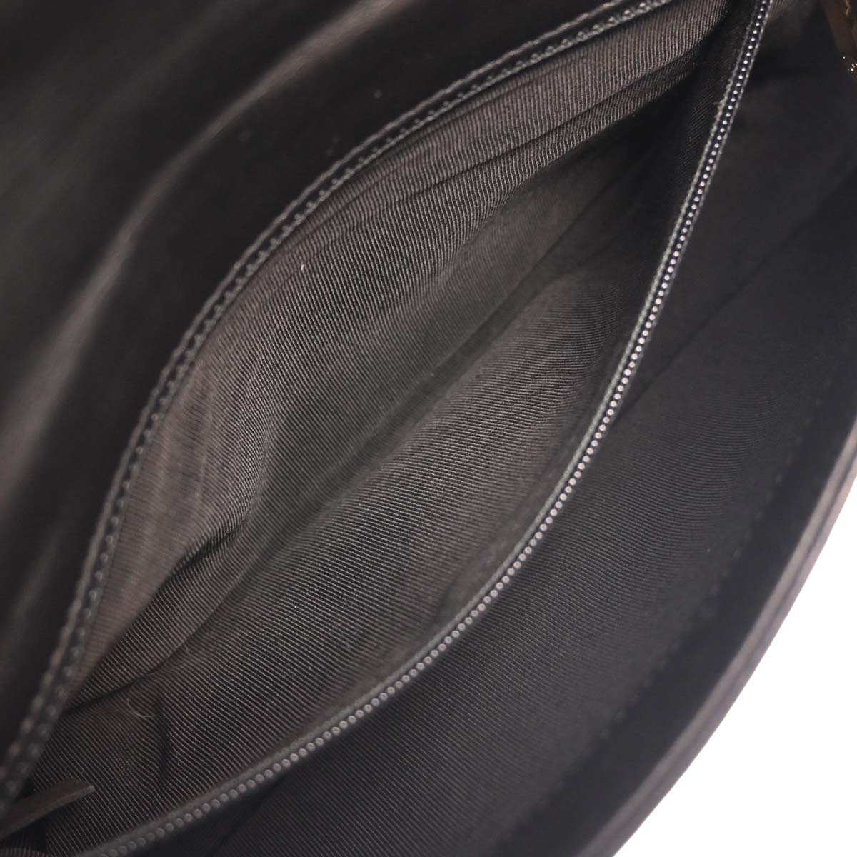 Chanel 2000-2002 Black Lambskin Choco Bar Shoulder Bag