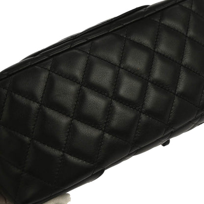 Chanel 2005-2006 Black Calfskin Cambon Ligne Handbag