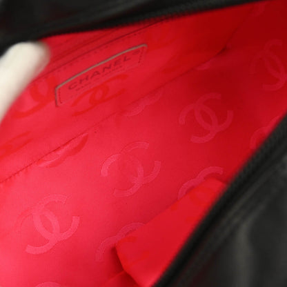 Chanel 2005-2006 Black Calfskin Cambon Ligne Handbag