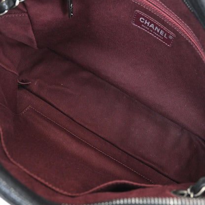 Chanel Black Calfskin Shoulder Bag