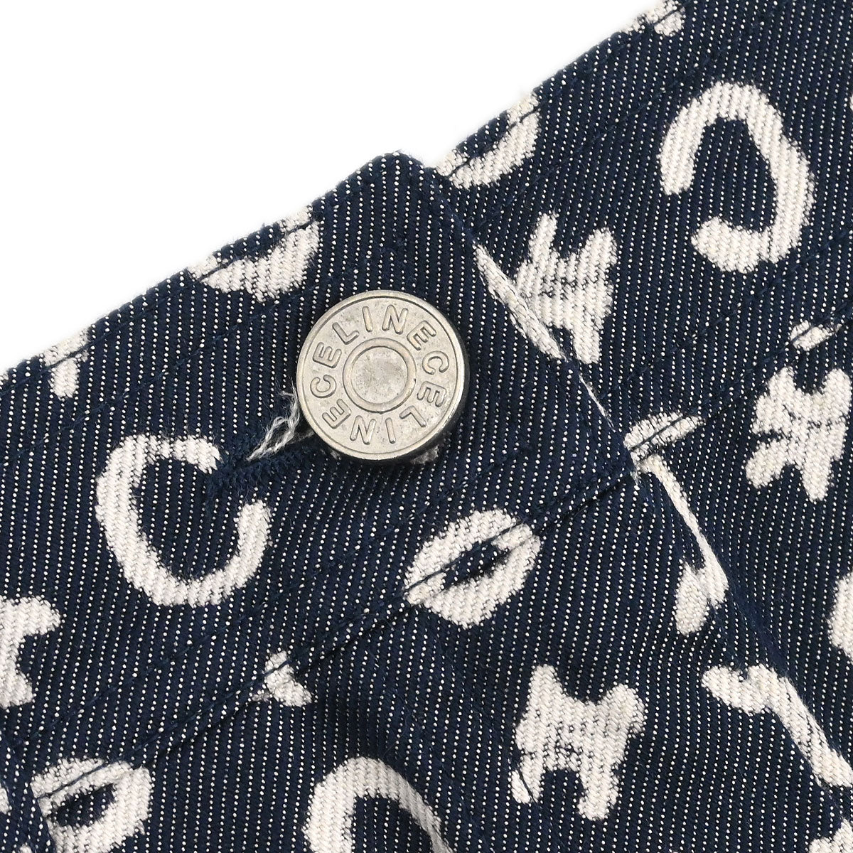 Celine Skirt Macadam Denim Indigo #34