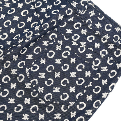 Celine Skirt Macadam Denim Indigo #34