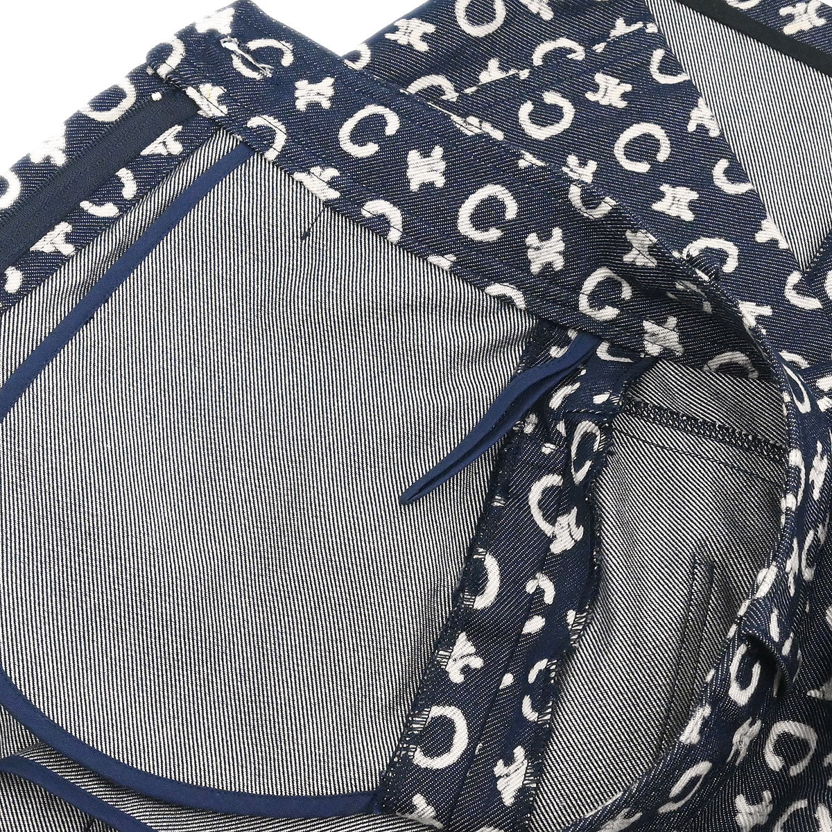 Celine Skirt Macadam Denim Indigo #34