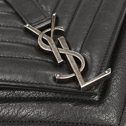 Saint Laurent Black College Medium 2way Shoulder Handbag