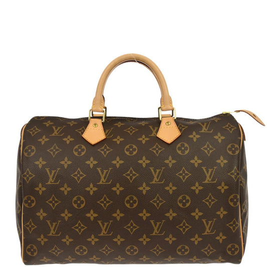 Louis Vuitton 2007 Monogram Speedy 35 Handbag M41524