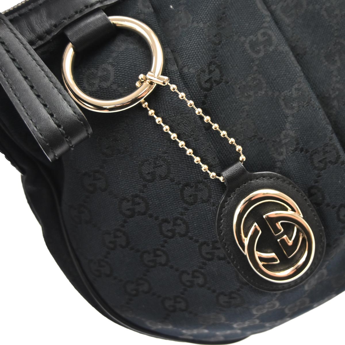 Gucci Black GG Handbag