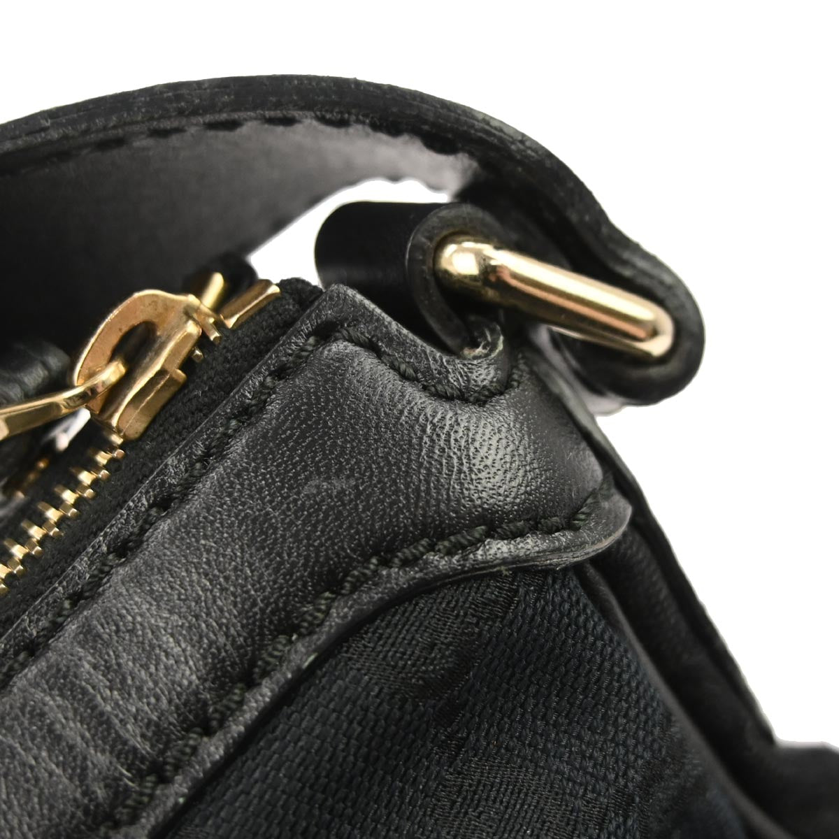 Gucci Black GG Handbag