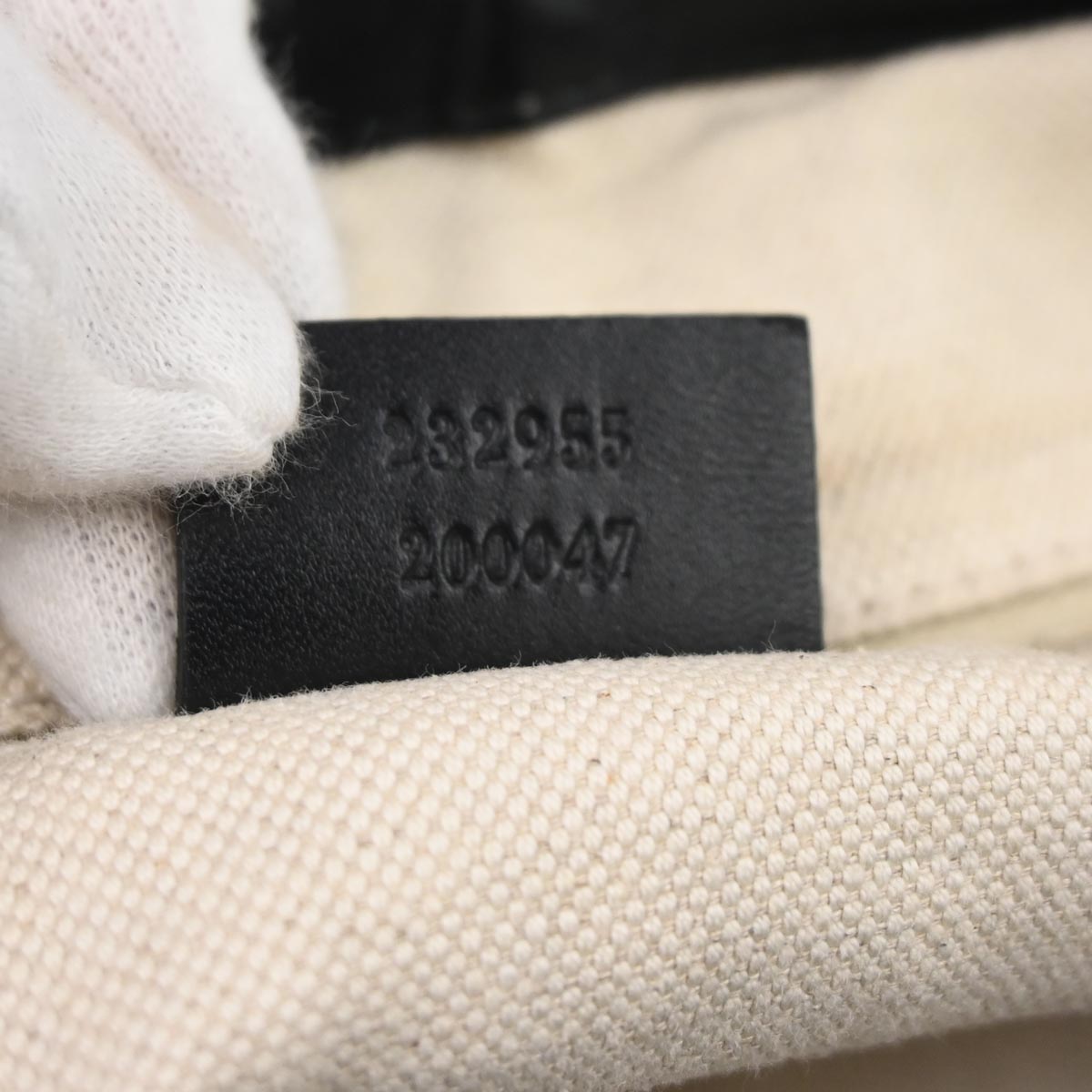 Gucci Black GG Handbag