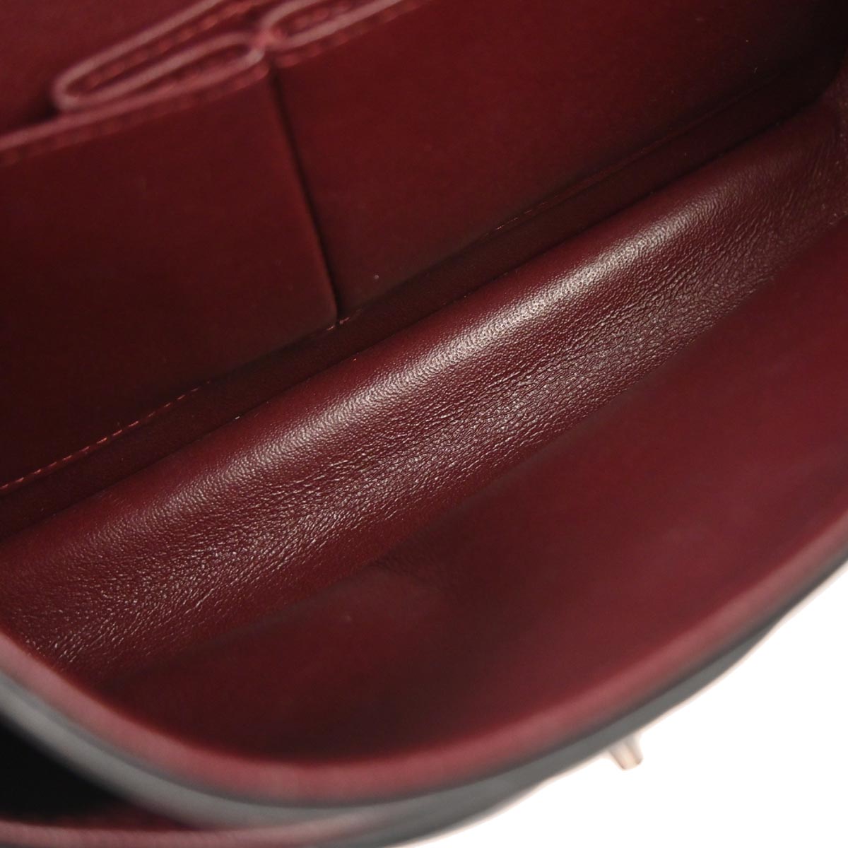 Chanel 2017-2018 Black Lambskin Chevron Medium Classic Double Flap Shoulder Bag