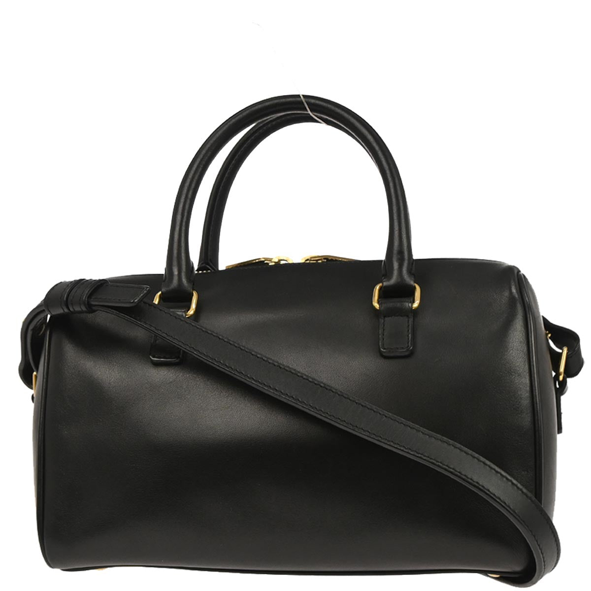 Saint Laurent Black Classic Baby Duffle 2way Shoulder Handbag
