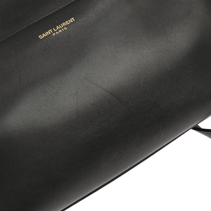 Saint Laurent Black Classic Baby Duffle 2way Shoulder Handbag