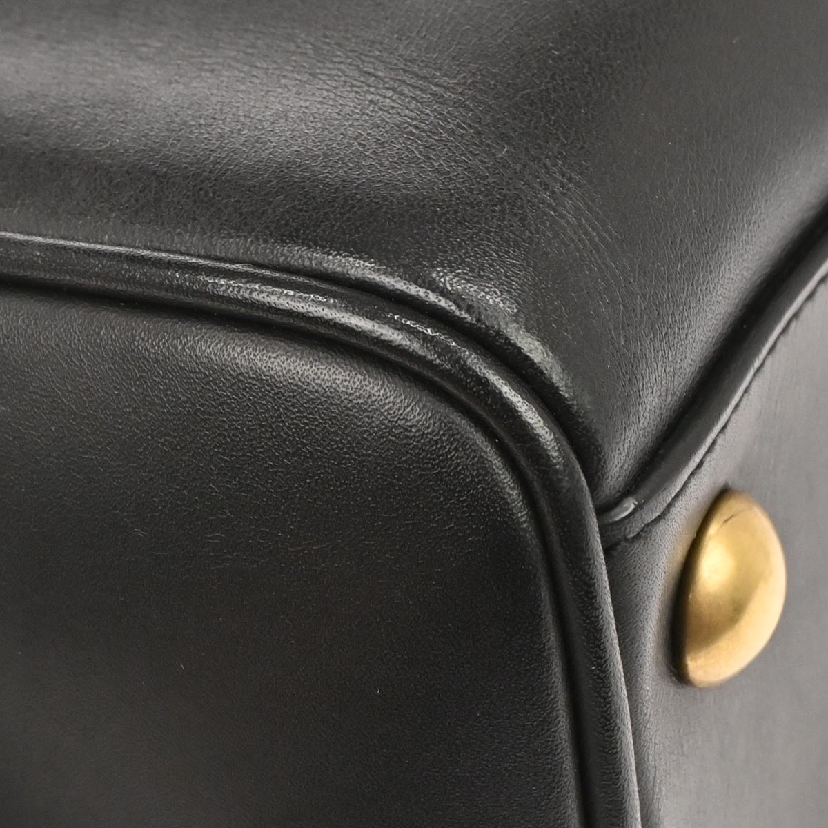 Saint Laurent Black Classic Baby Duffle 2way Shoulder Handbag